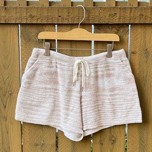 White + Warren Linen Drawstring Shorts